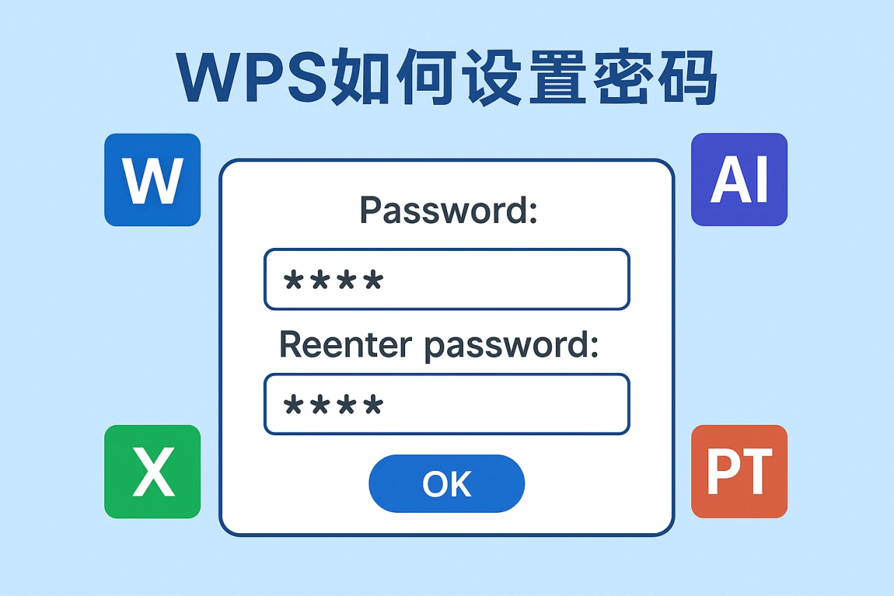 WPS如何设置密码