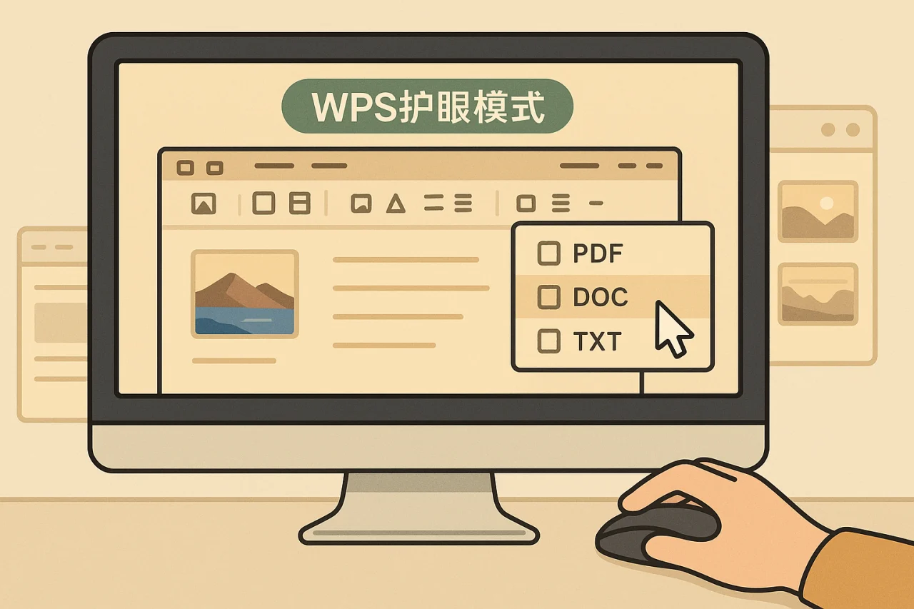 WPS护眼模式