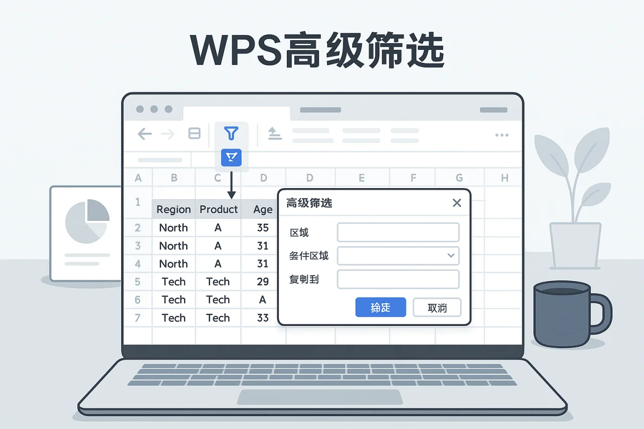Wps高级筛选