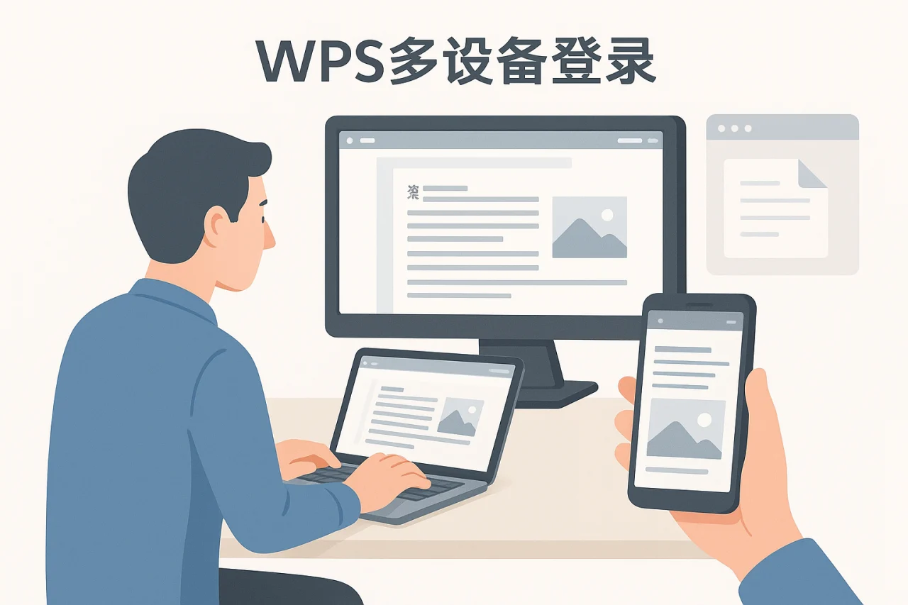 WPS多设备登录