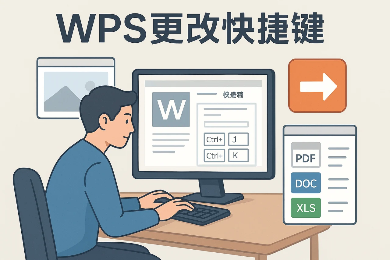 WPS更改快捷键
