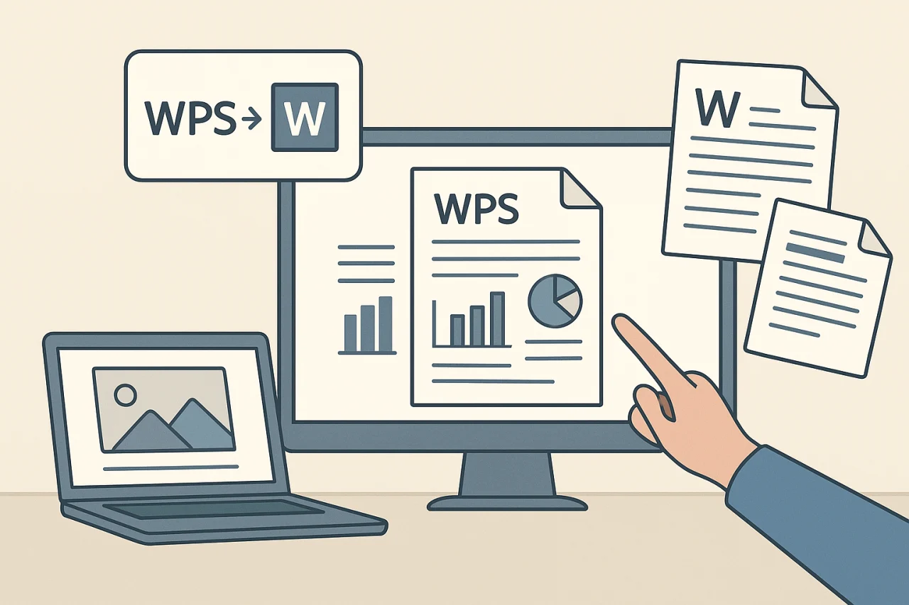 WPS转Word