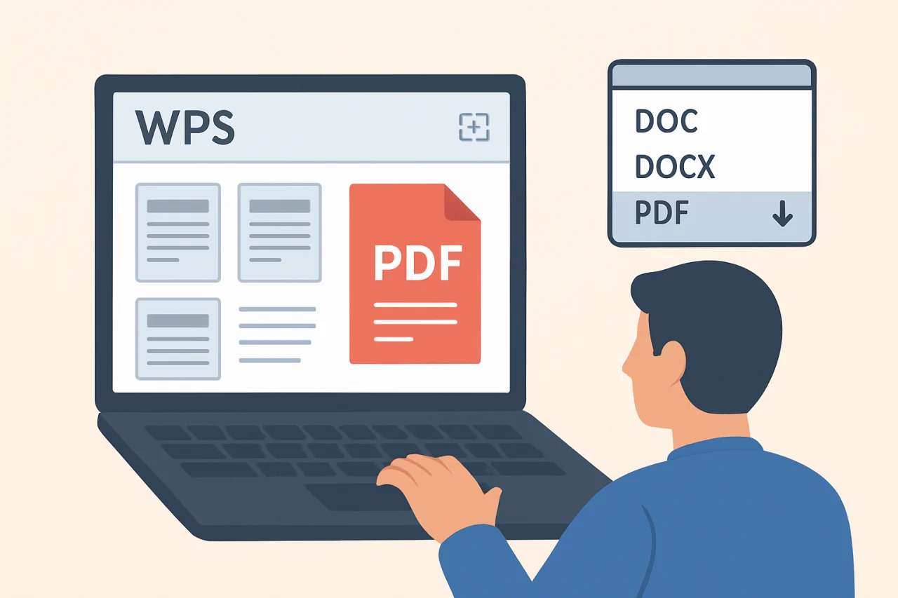 WPS扫描件转换为PDF文件