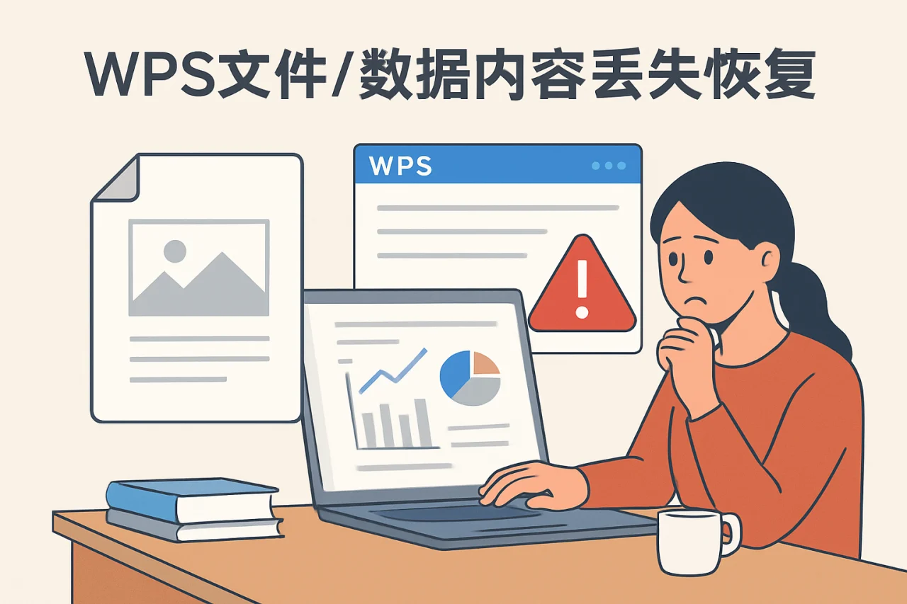 WPS文件/数据内容丢失恢复