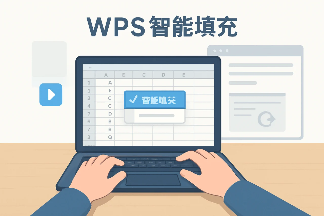 WPS智能填充