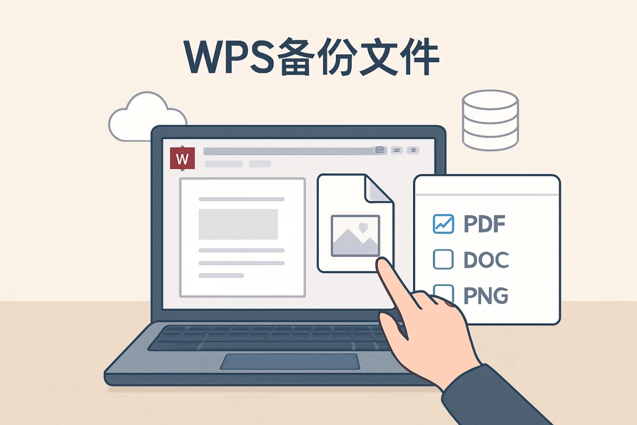 WPS备份文件
