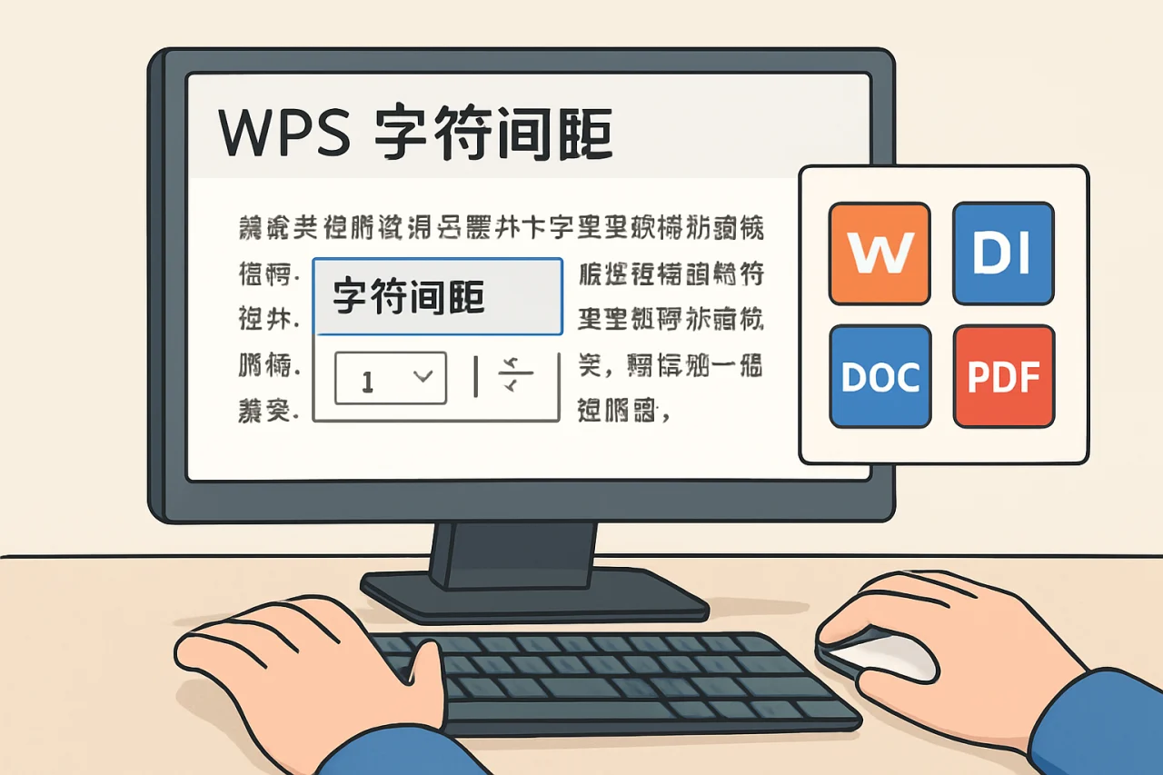 WPS字符间距