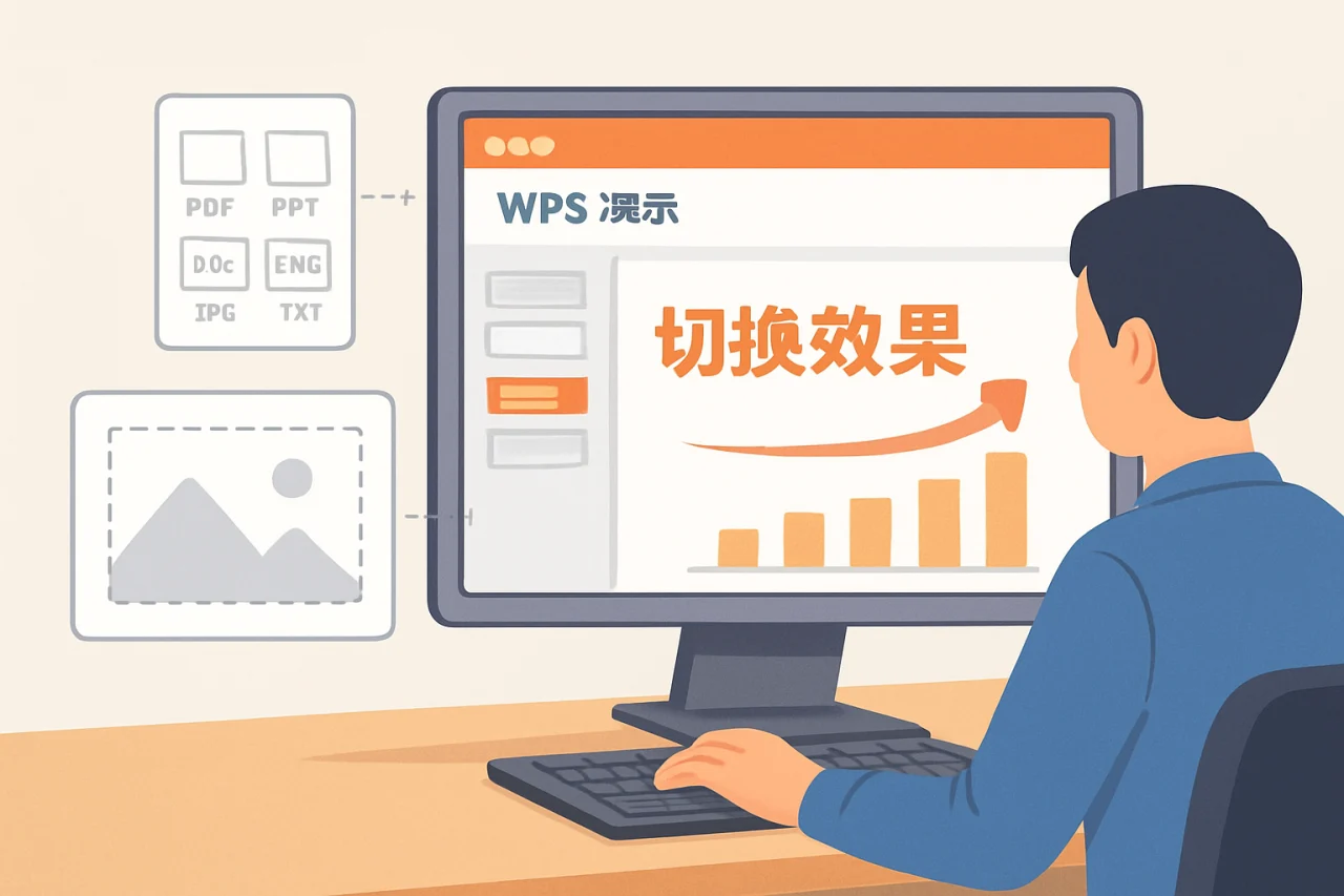 WPS 演示切换效果