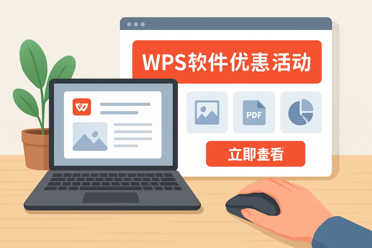 wps软件优惠活动