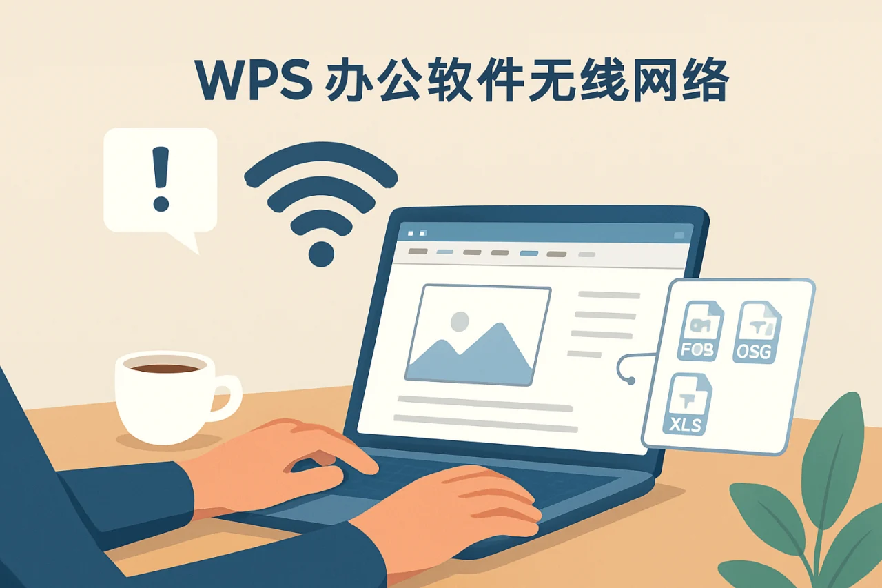 wps办公软件无线网络