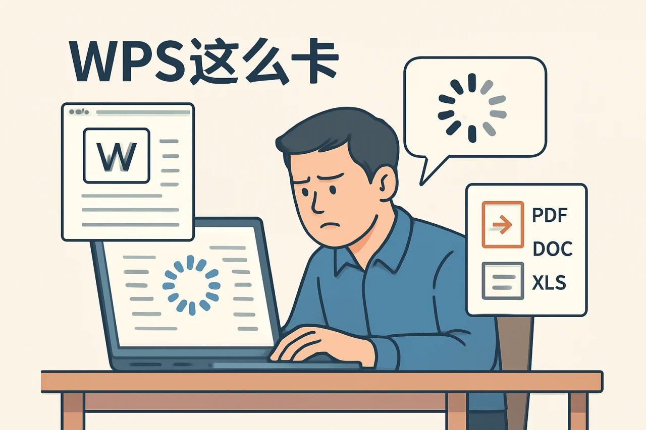 wps这么卡