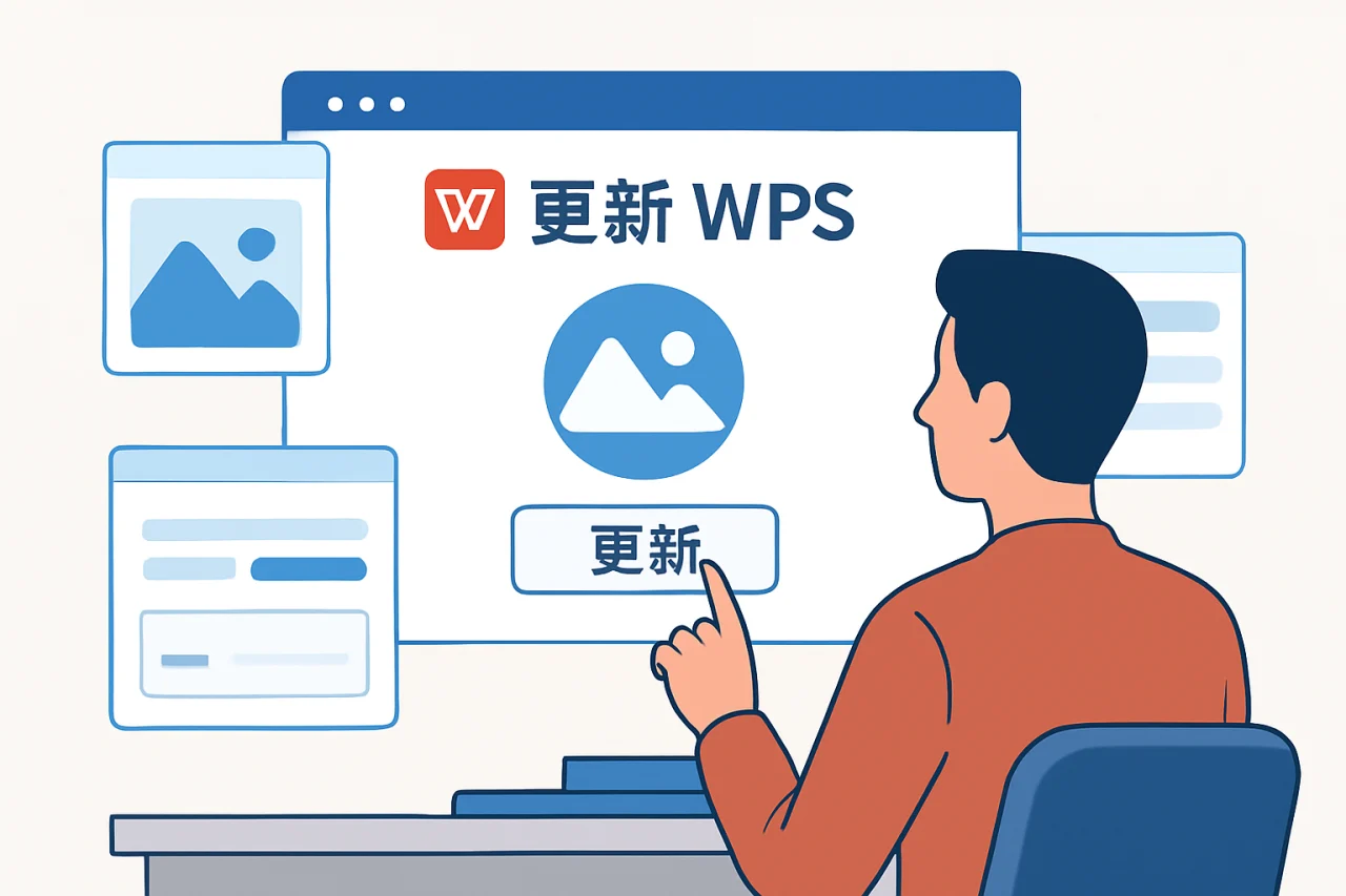 更新wps