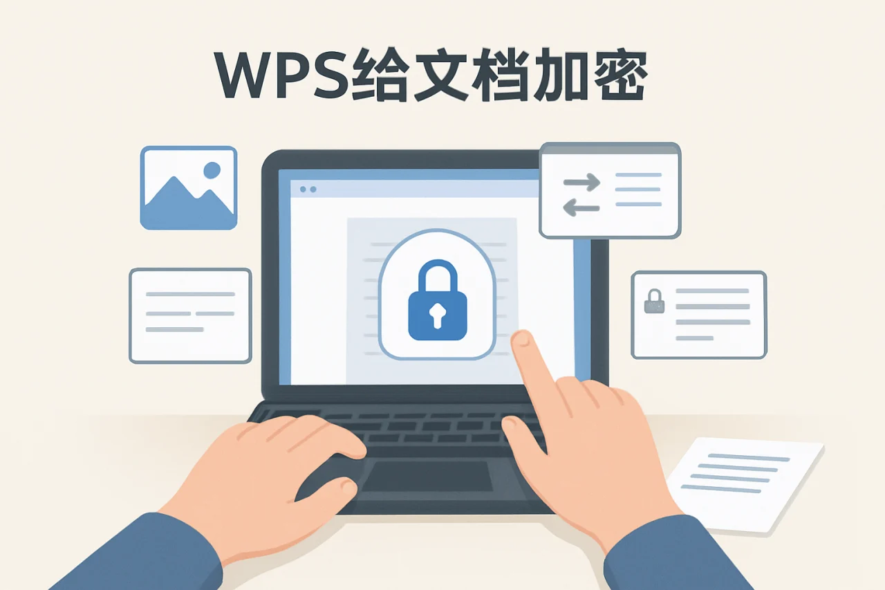 wps给文档加密