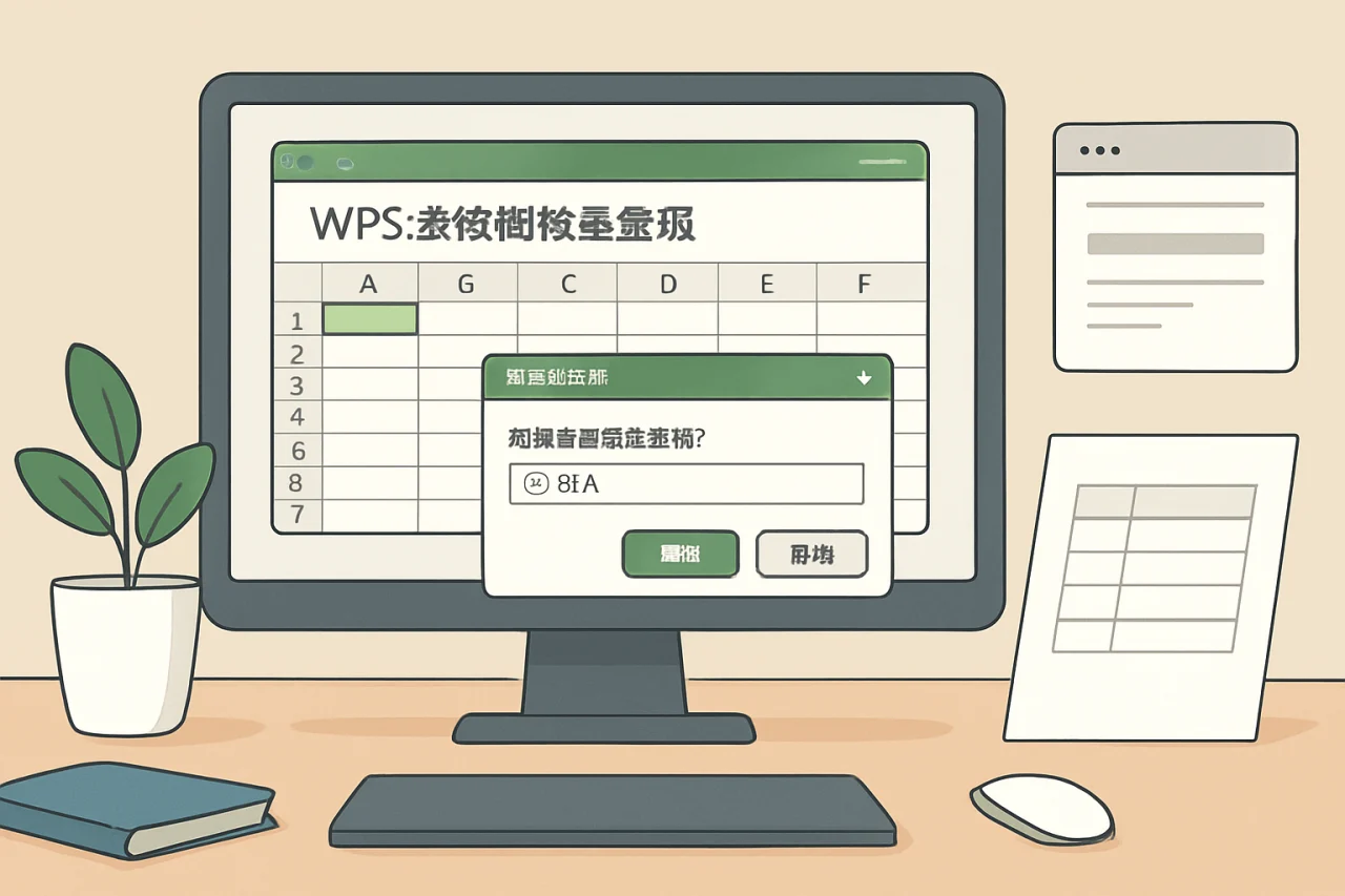 WPS 表格删除重复项