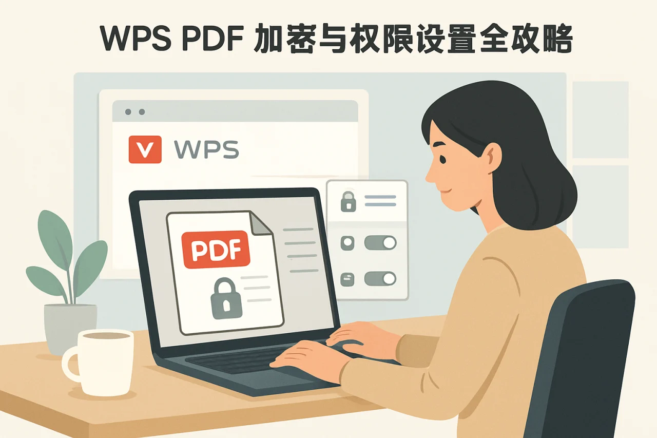 WPS PDF 加密与权限设置全攻略