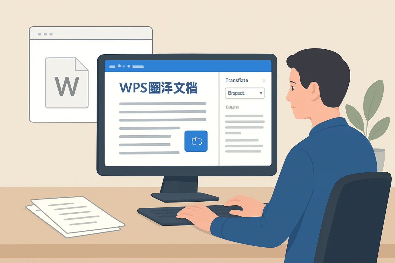 WPS翻译文档