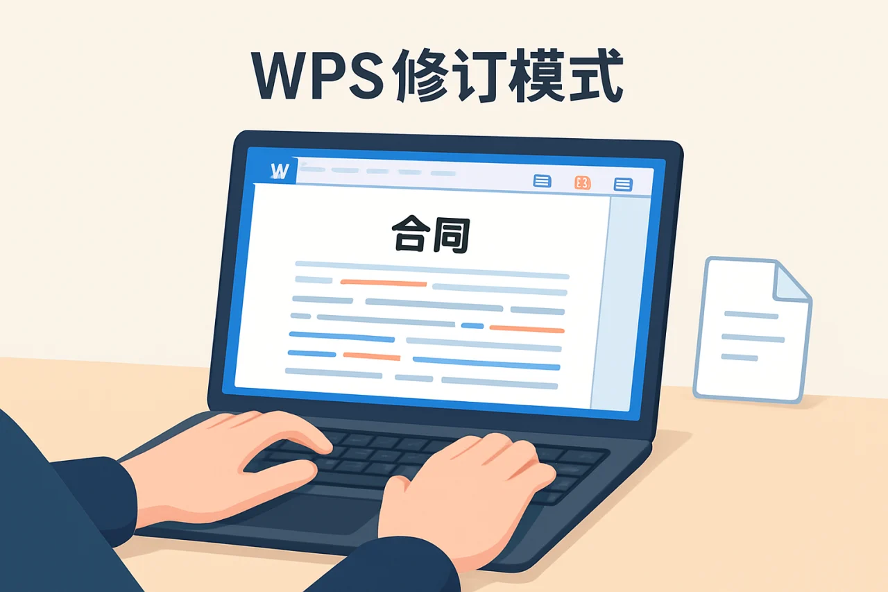 WPS修订模式