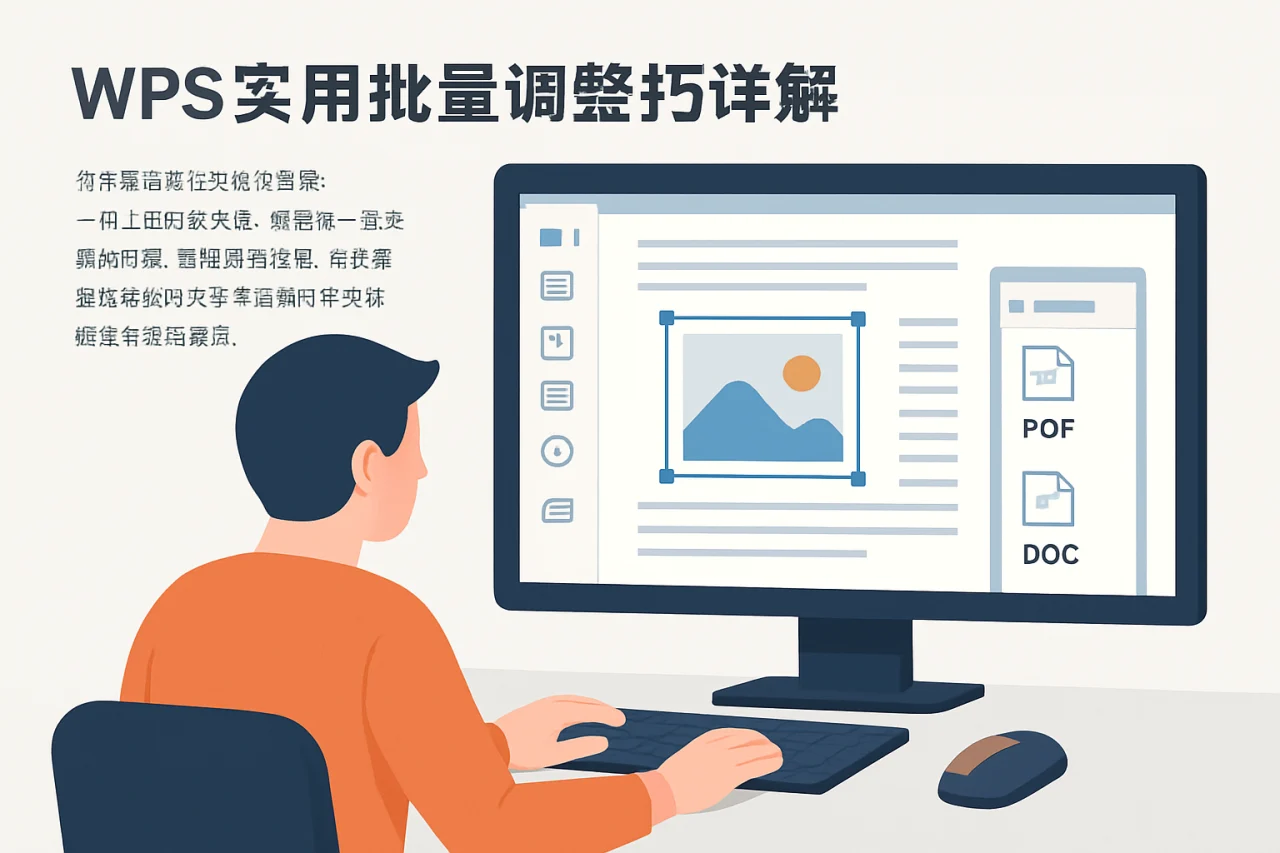 WPS实用批量调整技巧详解