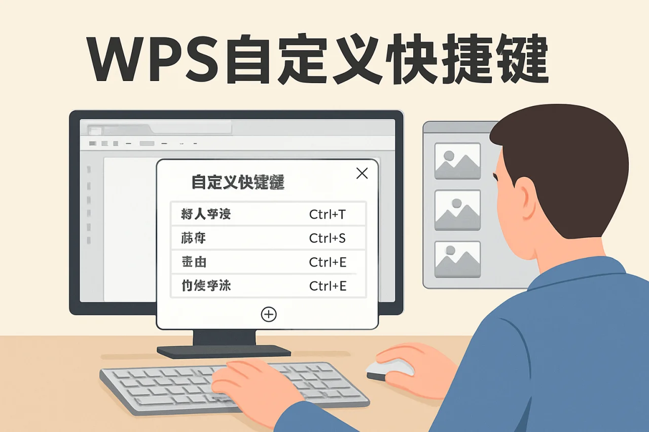 WPS自定义快捷键