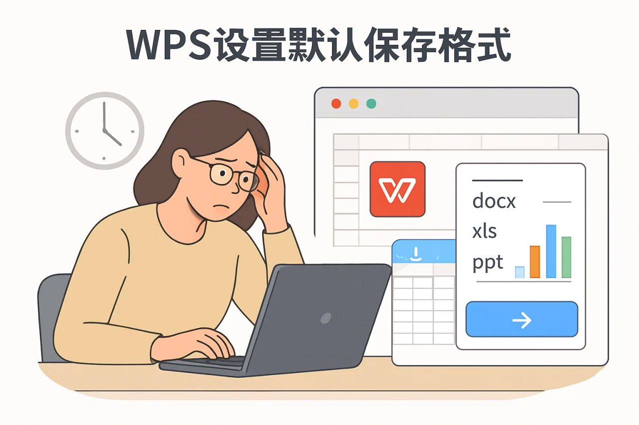 WPS设置默认保存格式