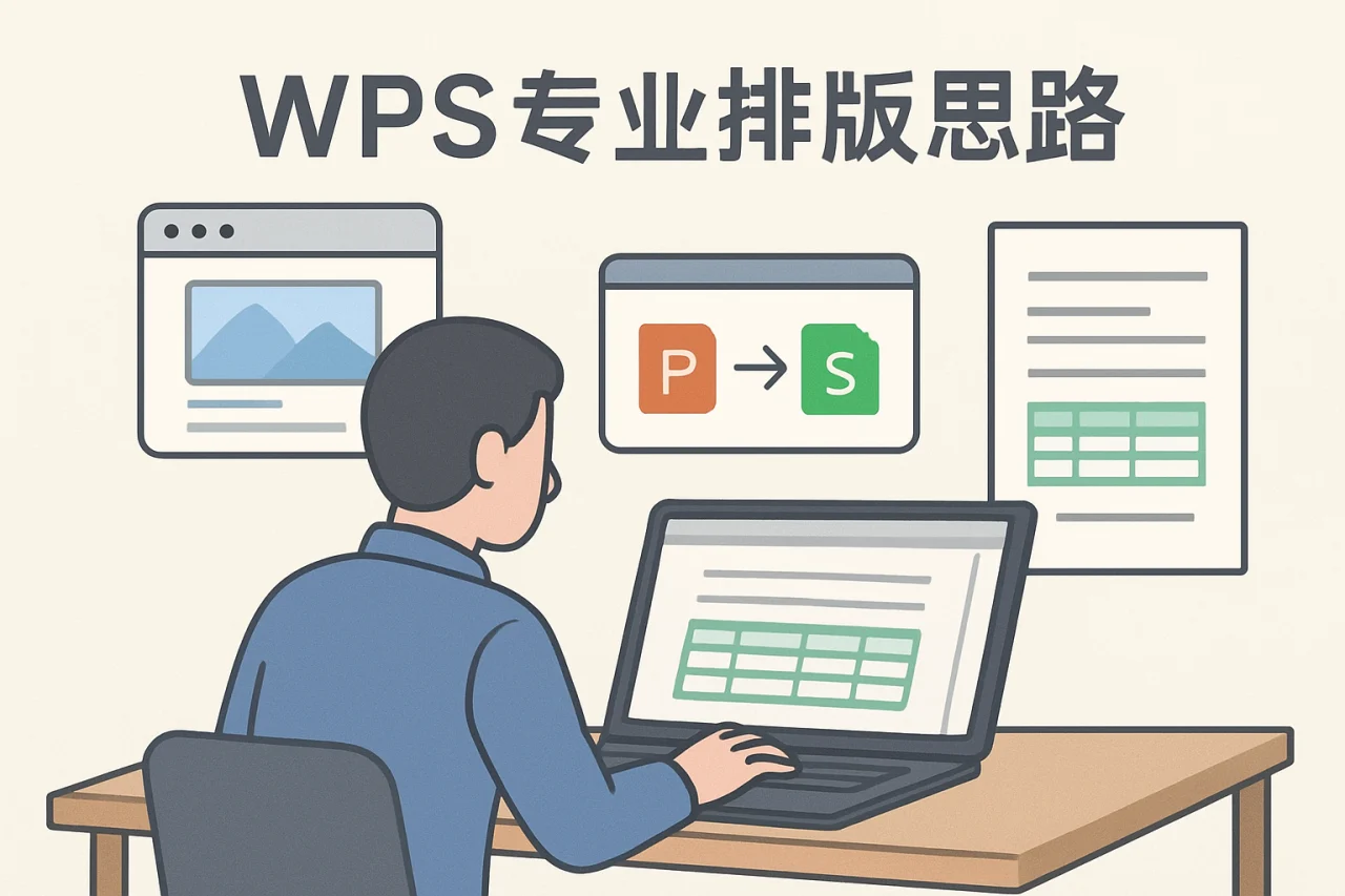 WPS专业排版思路
