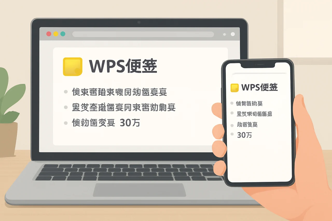 WPS便签