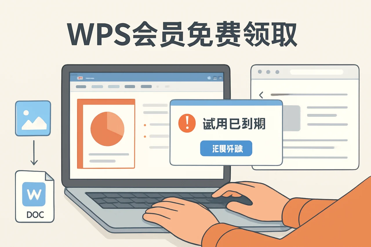 wps会员免费领取