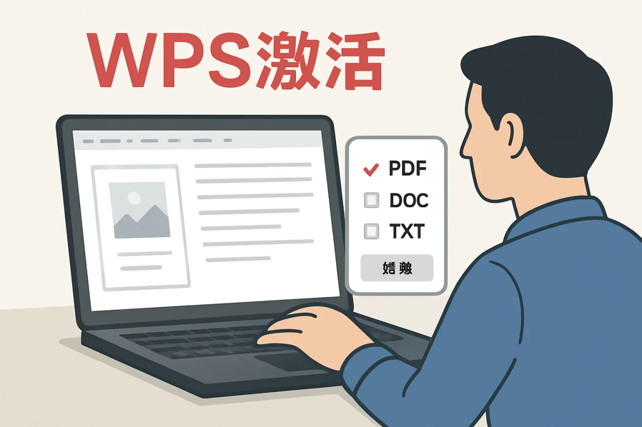 wps激活