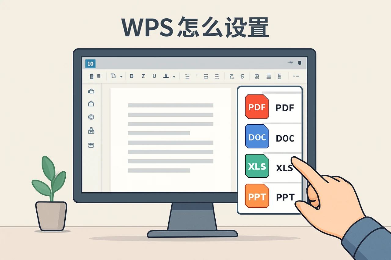 wps怎么设置