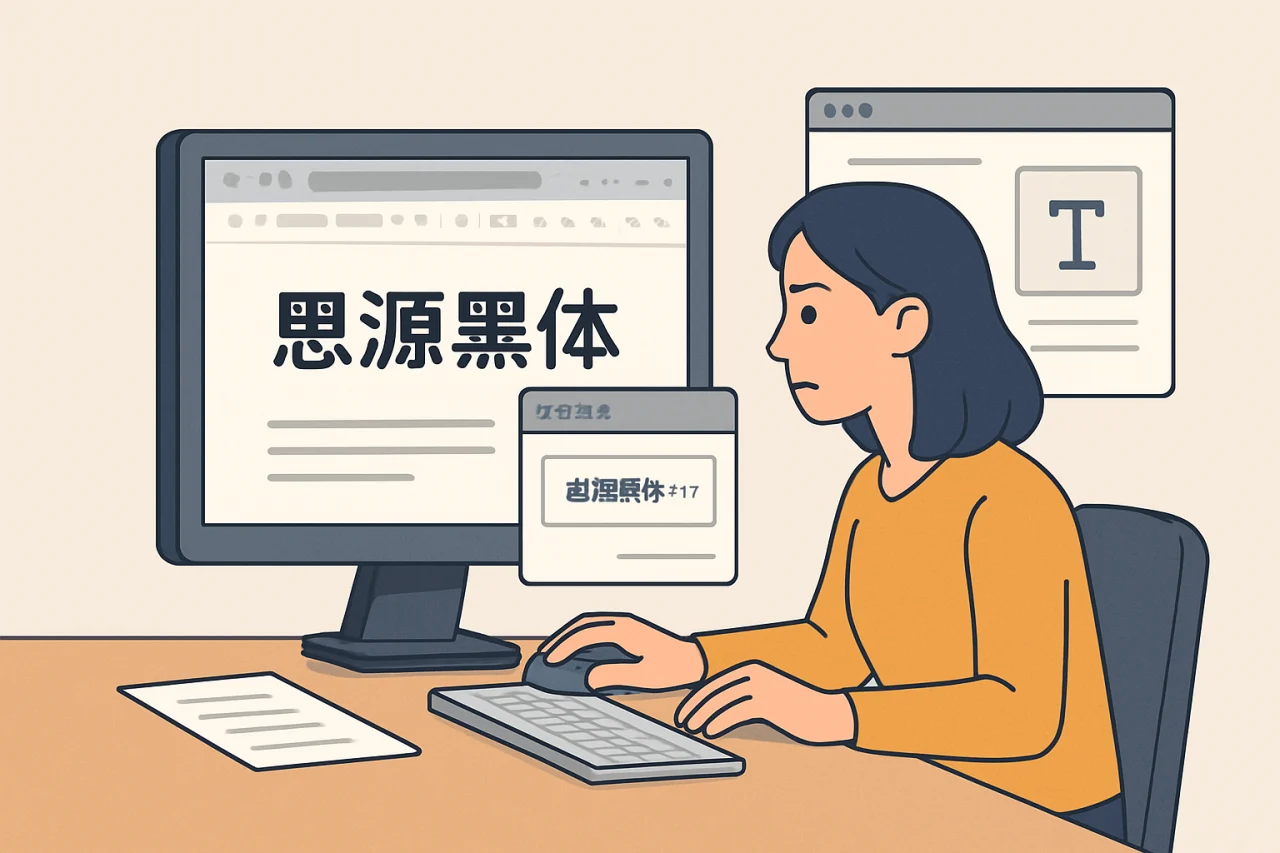 wps字体库