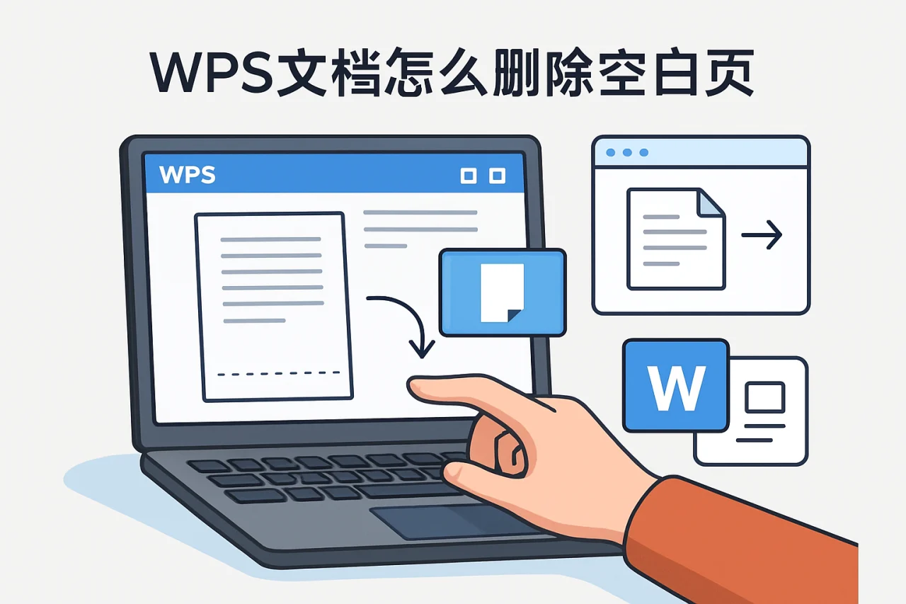 wps文档怎么删除空白页