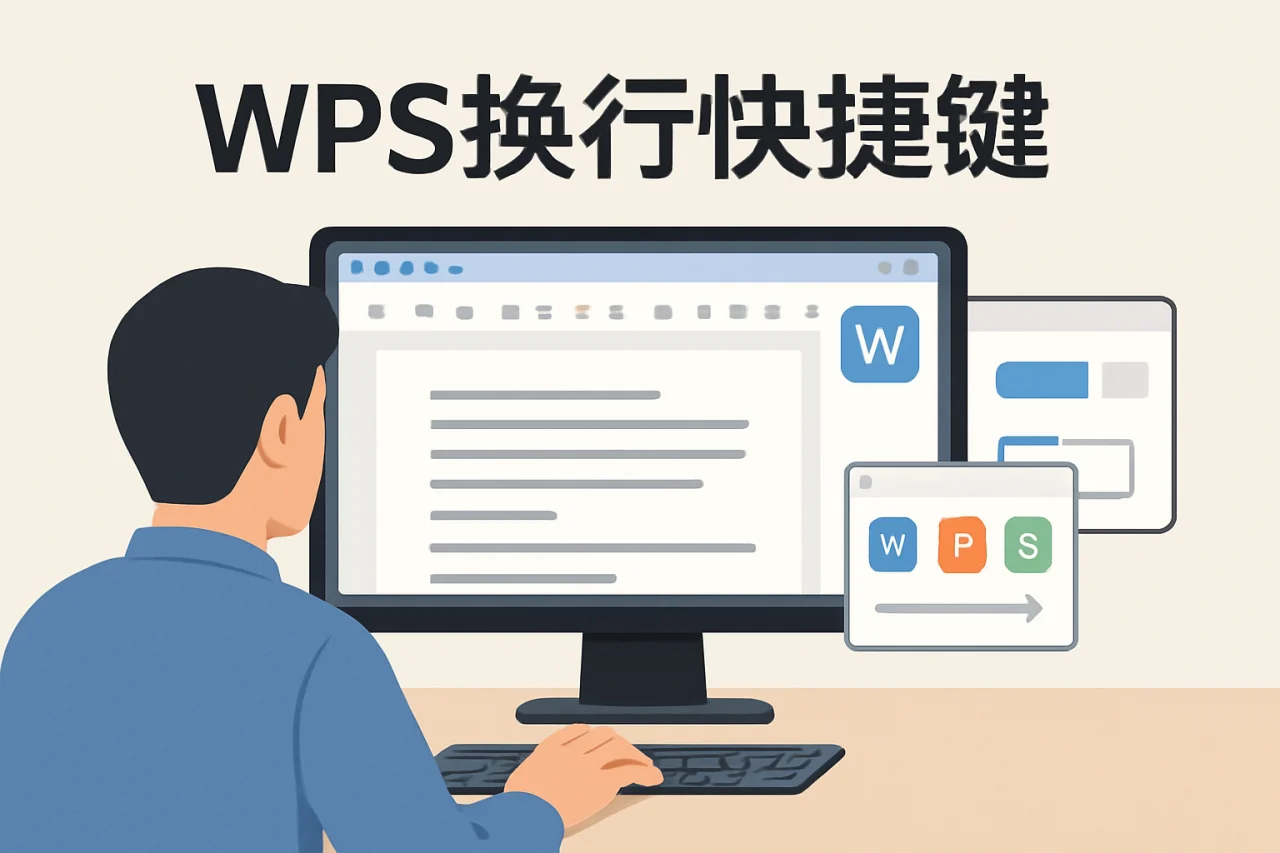 wps换行快捷键