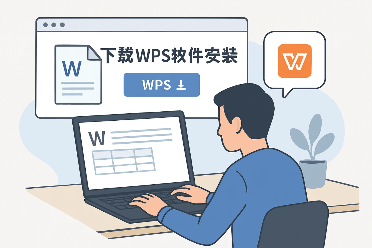 下载wps软件并安装
