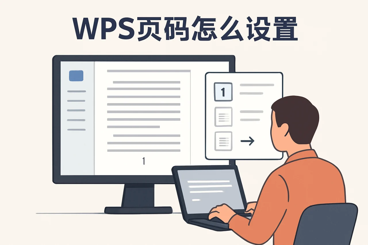 wps页码怎么设置