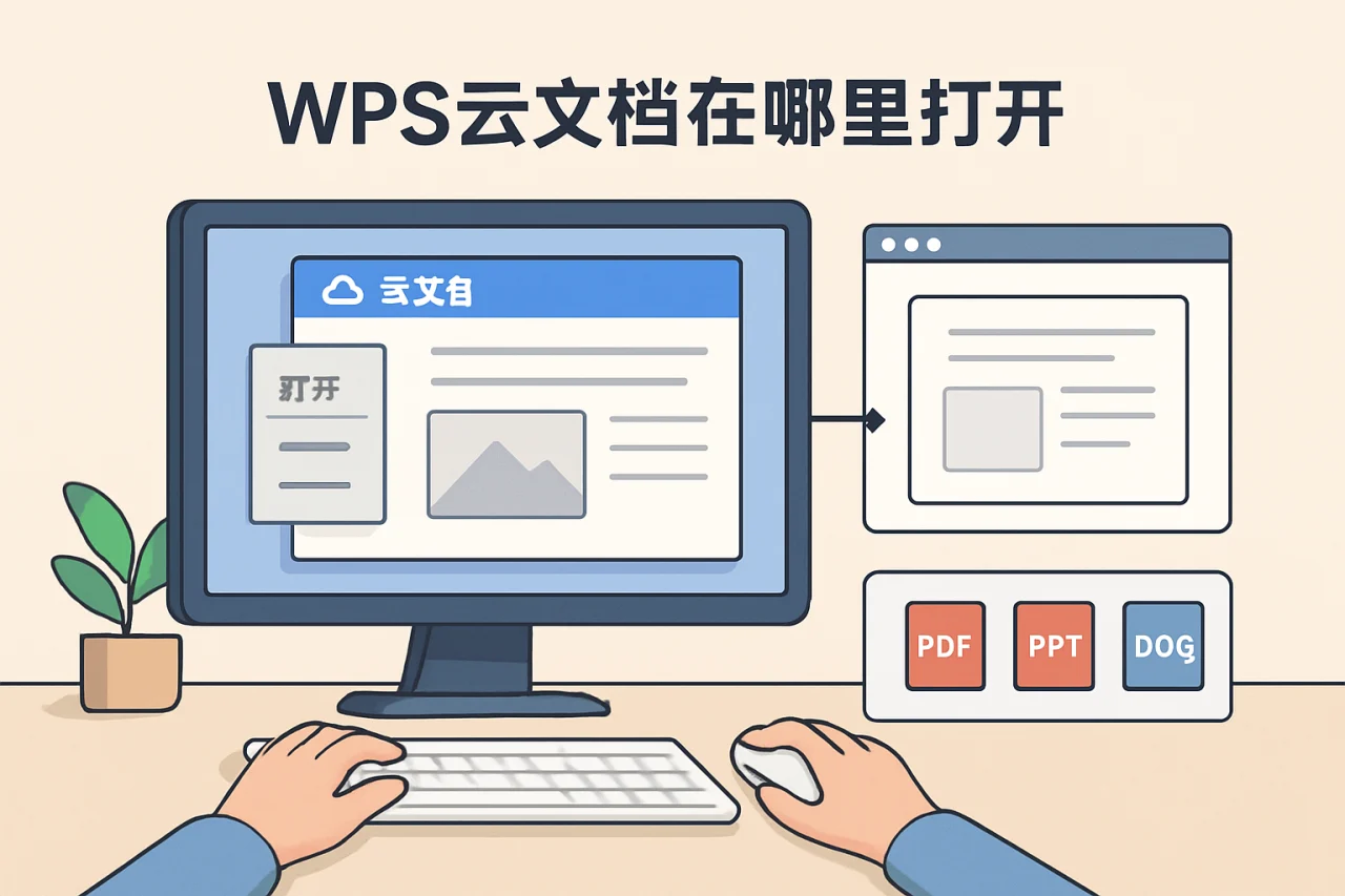 wps云文档在哪里打开