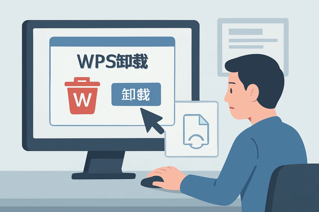wps卸载