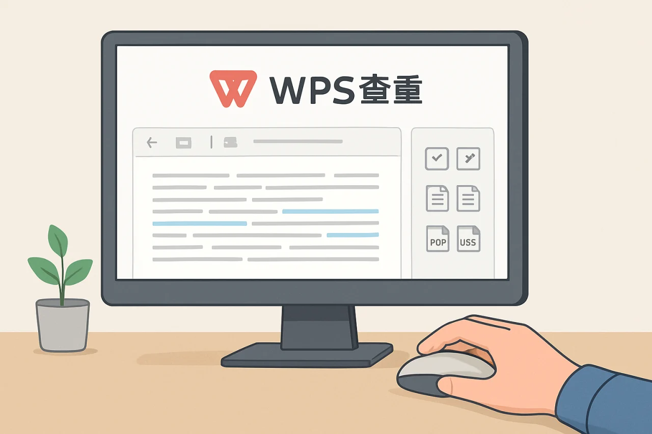 wps查重