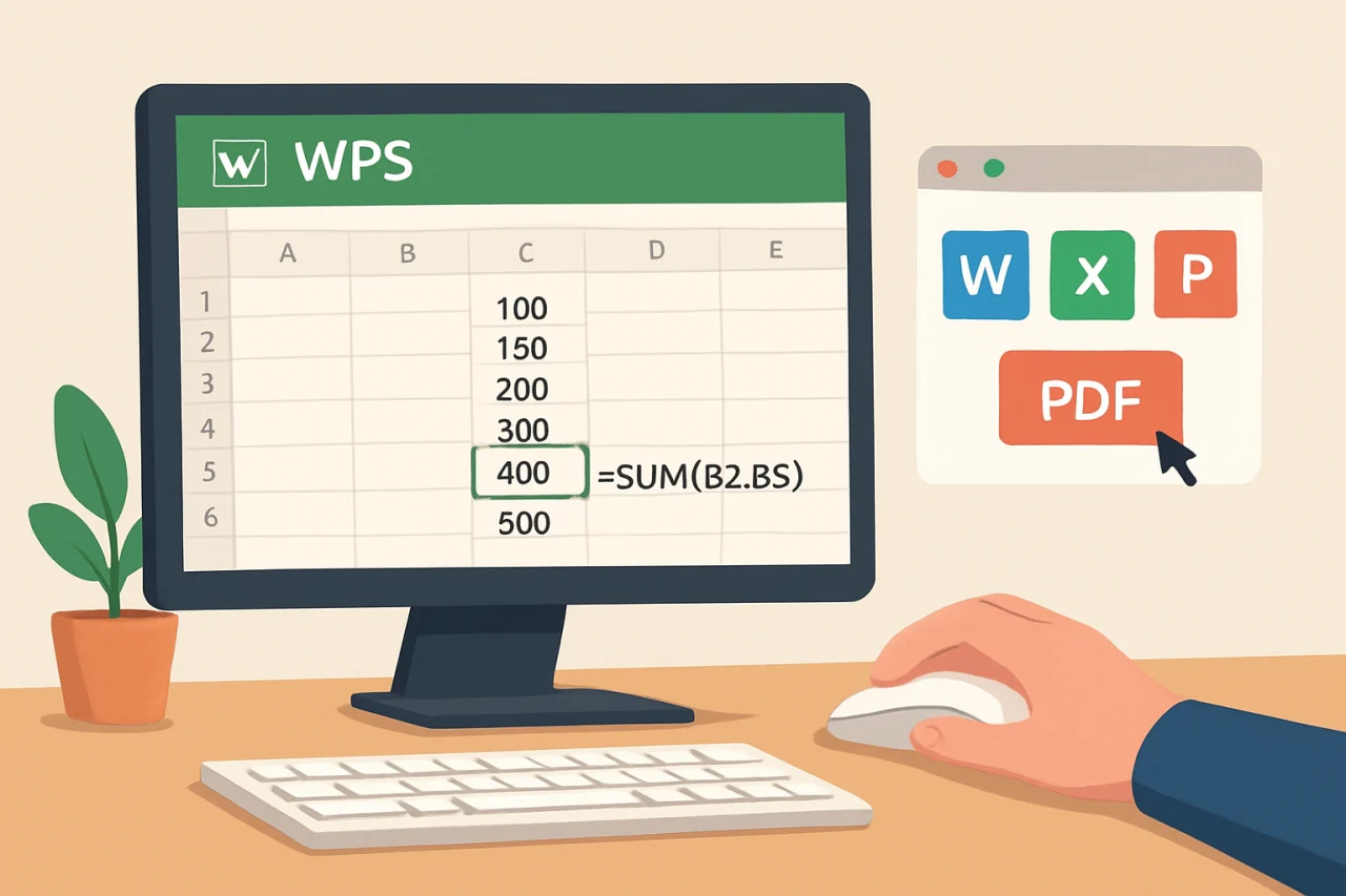wps求和公式