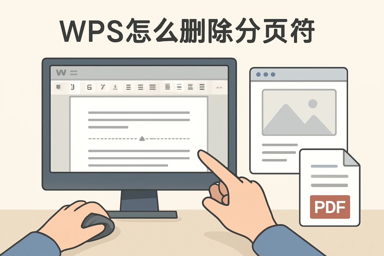 wps怎么删除分页符