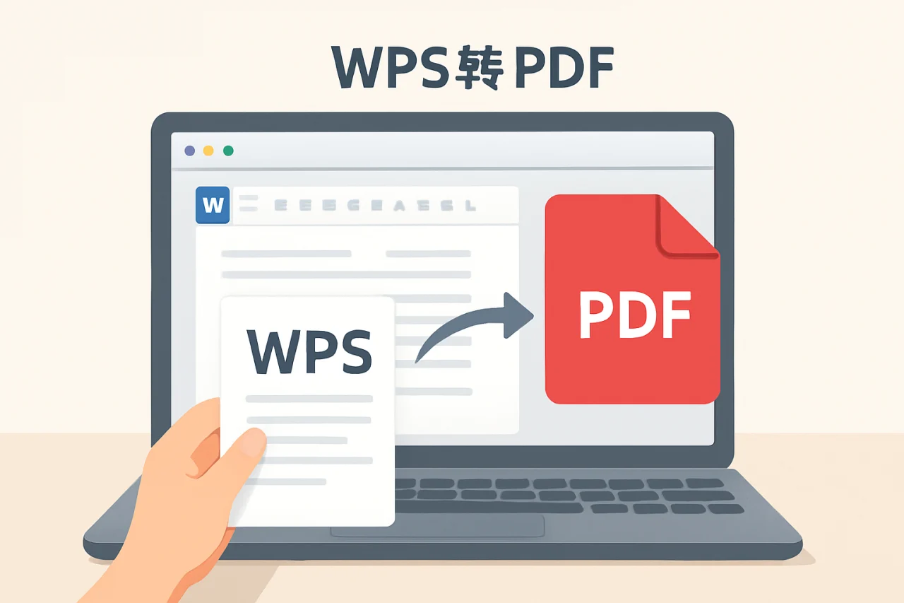 wps转pdf